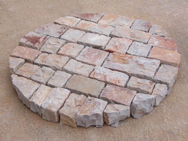 COATING WITH SILEX PAVING STONES